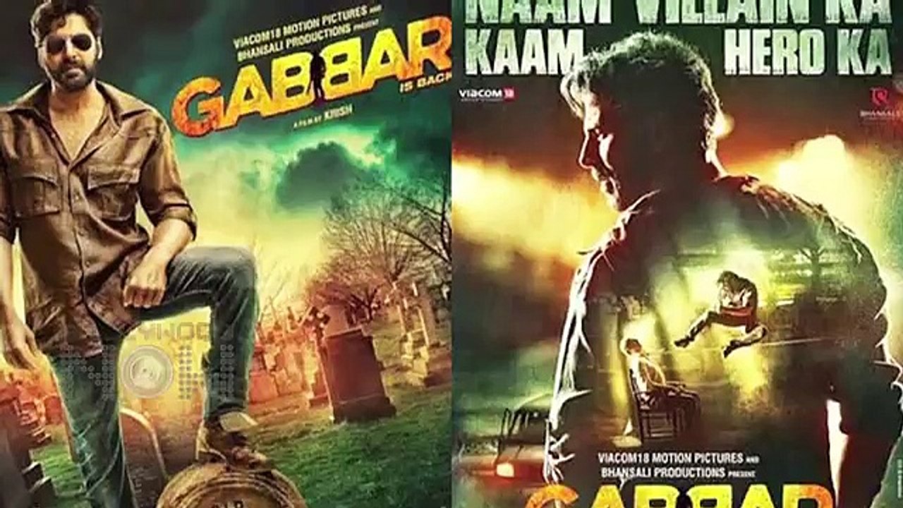 Gabbar Official Poster Out   Akshay Kumar