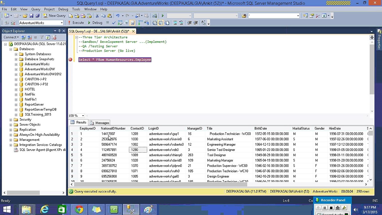 SQL 1 part 2