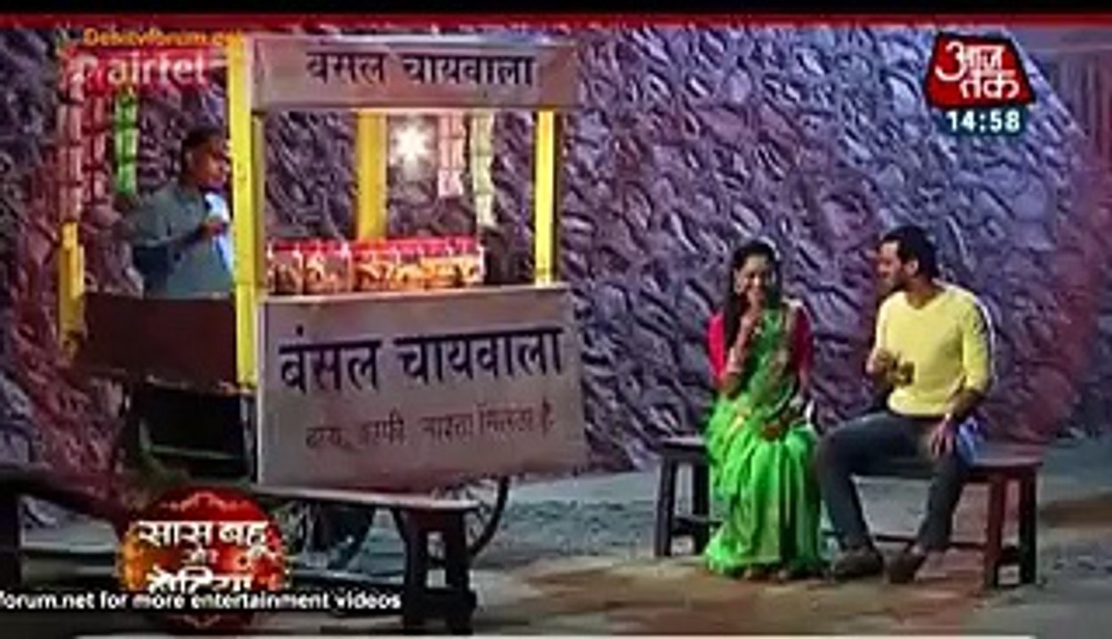 Satrangi Sasural Aarushi-Vihaan Hot Sizzling Rainy Romance 29th March 2015
