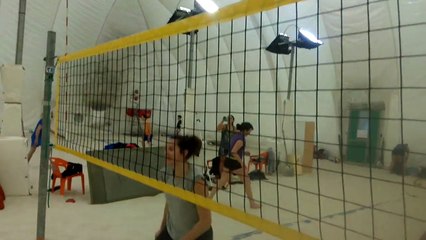 beach volley toulousain session entraînement