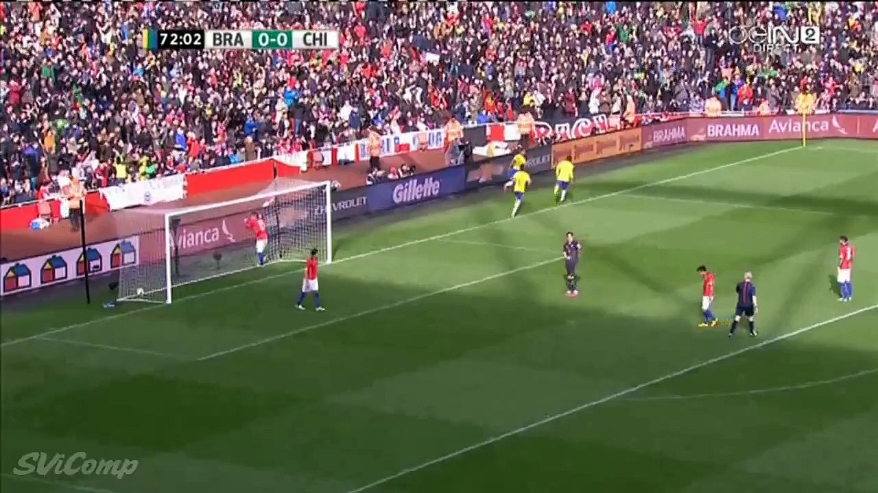 Roberto Firmino Goal | Brazil vs Chile (1-0) Friendly Match