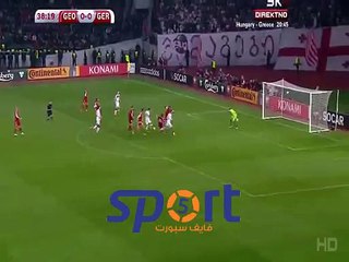 اهداف المانيا ضد جورجيا