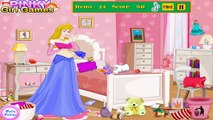 Pregnant Aurora Mess Room Cleaning game for kids