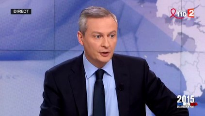 Bruno Le Maire : " Un deuxième désaveu complet de la gauche de Hollande"