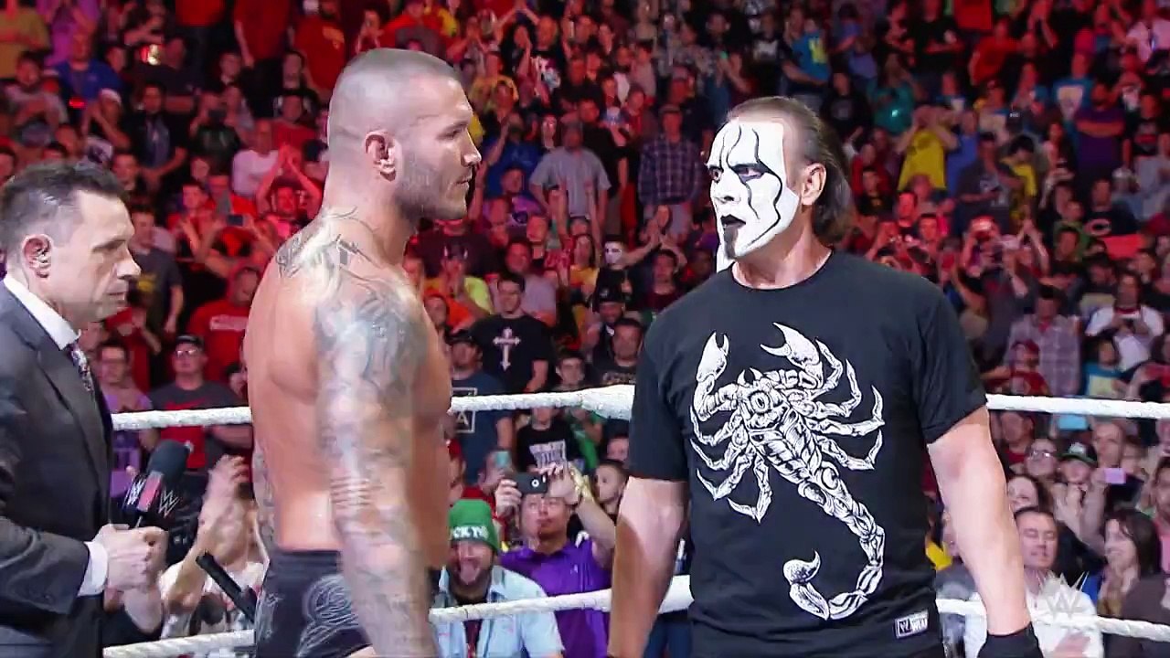 Sting Raw 16.03.2015 (post show)