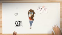 Aesthetic skin care training | Creative and Engaging Stopmotion | animated video ads for website