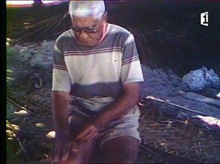 TE POE: Ligne et Hameçon de pêche à Maupiti en 1981