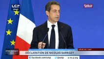 [Vidéo] Nicolas Sarkozy (UMP) : « Ces résultats sont un désaveu sans appel pour la gauche »