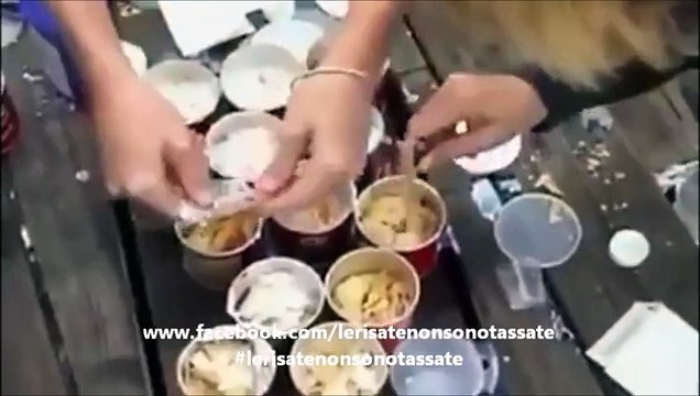 Lassativo ai gabbiani e la spiaggia entra in panico!...
