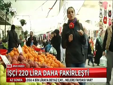 Alınan Kepçeyle verilen kaşıkla hesap kitap tutmuyor artık çalışanlar 220 lira daha fakirleşti