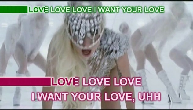 KARAOKE LADY GAGA - Bad romance [Dave Aude Radio Remix]
