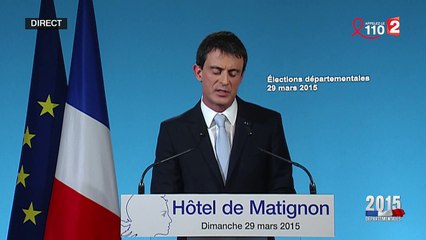 Manuel Valls : "Un bouleversement durable du paysage politique"