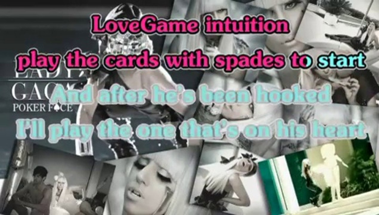 KARAOKE LADY GAGA - Poker face