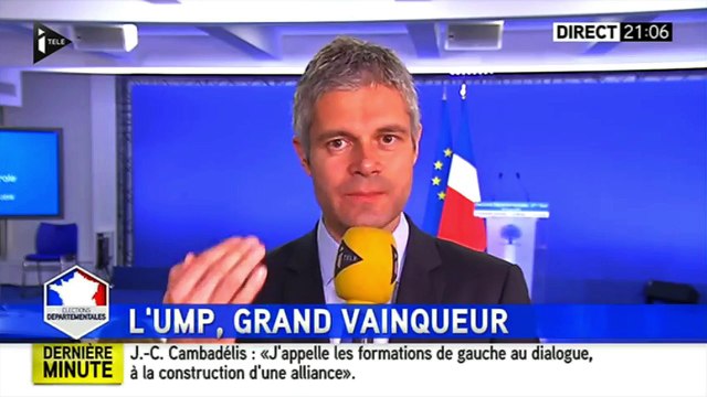 Départementales - Laurent Wauquiez : J'aimerais que le message de l'échec de la gauche soit entendu