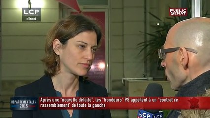 [Vidéo] - Juliette Méadel (porte parole du PS) "Maintenant on va se tourner vers le 3ème tour"