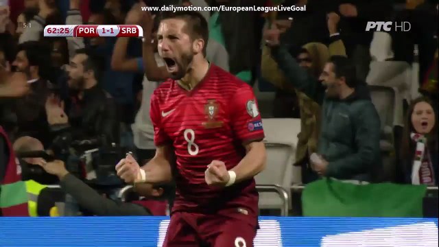 Fabio Coentrao 2:1 | Portugal - Serbia 29.03.2015 HD