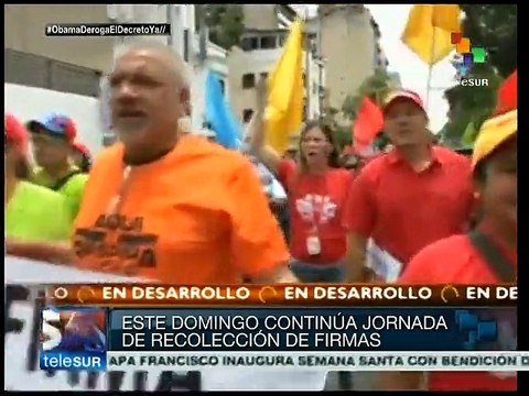 Trabajadores y empresarios marchan en defensa de soberanía venezolana