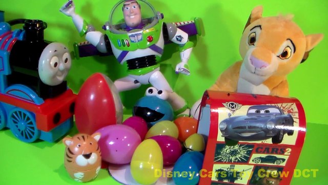Surprise Eggs 12 New toys! Disney Frozen Cars 2 Wreck it Ralph TMNT Thomas and Friends!