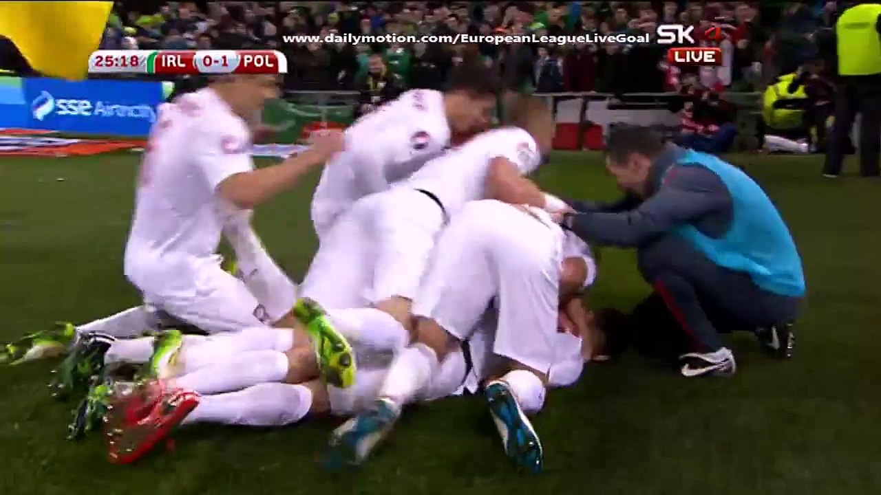 All Goals - Highlights | Ireland 1-1 Poland 29.03.2015 HD