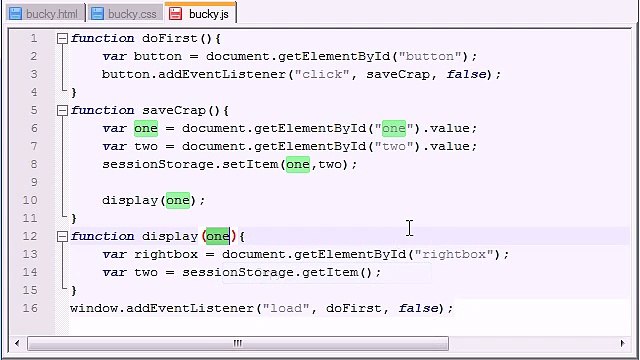51 - Retrieving and Displaying Stored Data