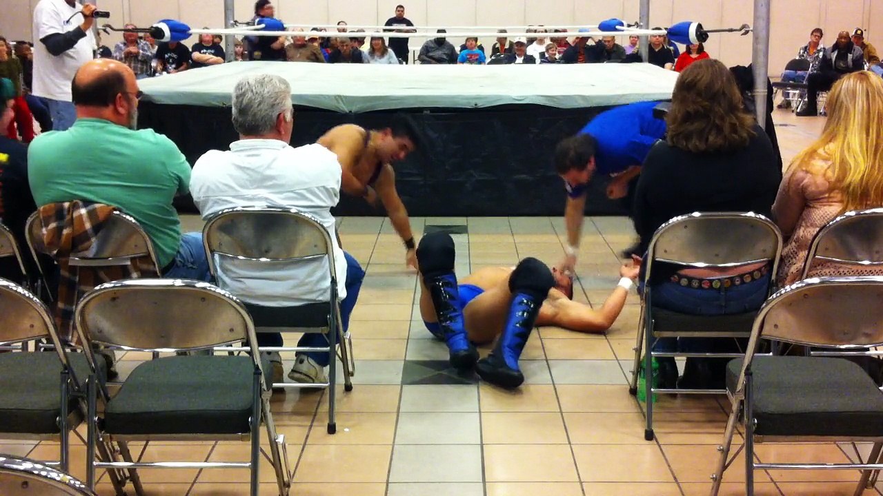 Rudy Russo vs. "The Exclamation Po!nt" Steve Anthony - NWA Bayou Independent Wrestling - #1 Contender's Match