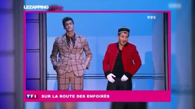 Les Enfoirés 2015 - Michaël Youn tacle Nabilla - ZAPPING PEOPLE DU 16-03-2015