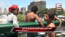 قفزة موت اطفال الشوارع فى النيل