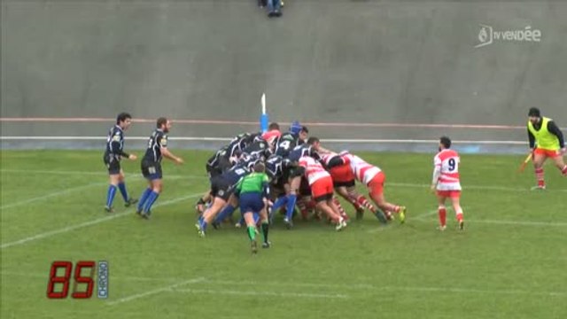 Fédérale 3 de rugby : FC Yonnais vs Puilboreau (8 à 17)