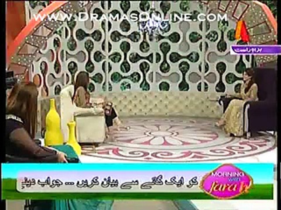 Ushna Shah Telling The Incident After When I Did My Stant In Ary Film Awards