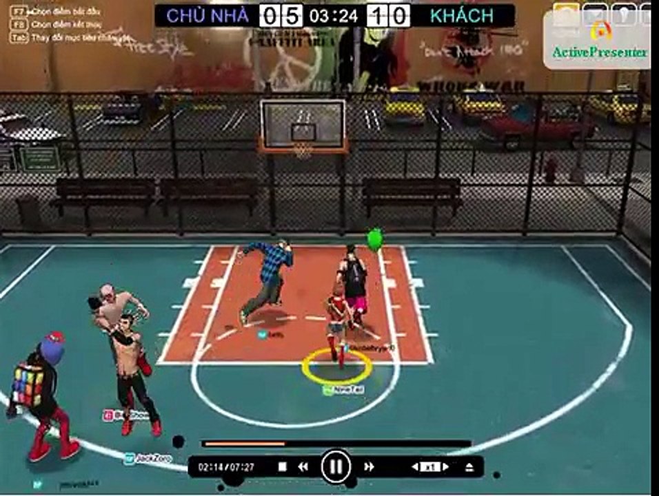 Freestyle Street Basketball 2 - PG steal