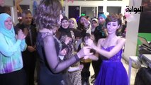 كلاكيت تالت مرة.. رقص رنا سماحة على مهرجانات شعبي في عيد ميلادها