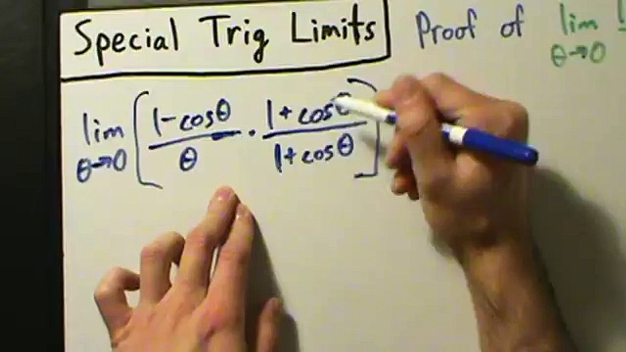 Calculus I - Limits - Special Trig Limits - Proof 2
