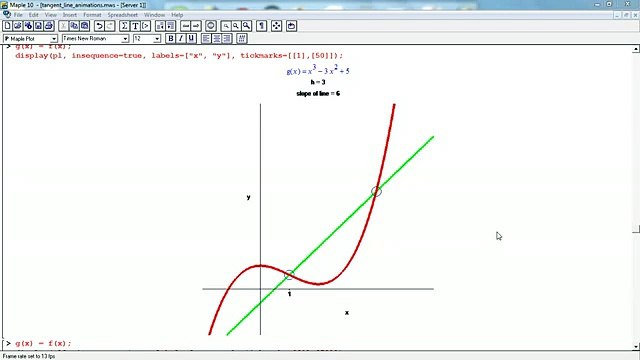 Calculus I - Intro to Derivatives Part 2.5 of 2.5 - The Animation
