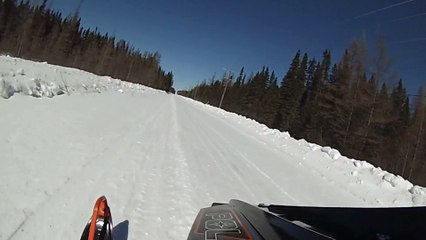Polaris 800 switchback with GOPRO