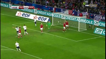 France	2-0	Denmark All goals and highlights 29.03.2015