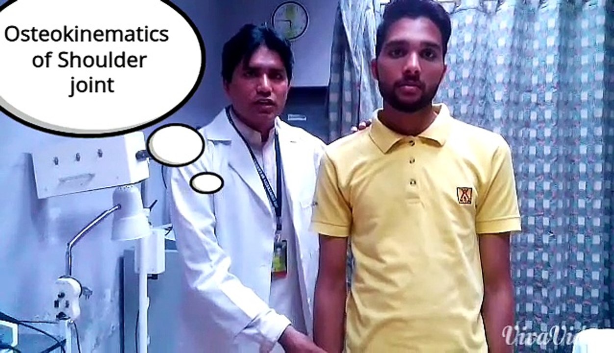 Osteo- Kinematics of shoulder Joint By Dr. Hassan Anjum Shahid, PT