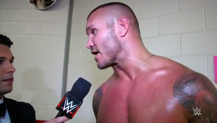 Randy Orton discusses his big win at WrestleMania 31- March 29, 2015