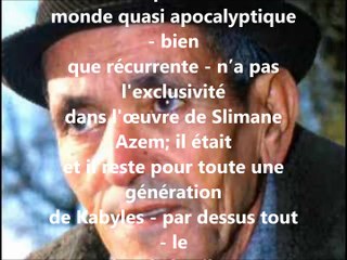 Slimane Azem... L’Algérie mon beau pays...