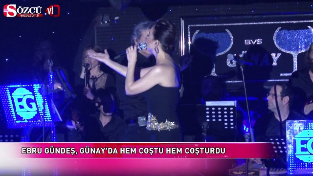 Ebru Gündeş Günay gecelerini 9'a çıkardı