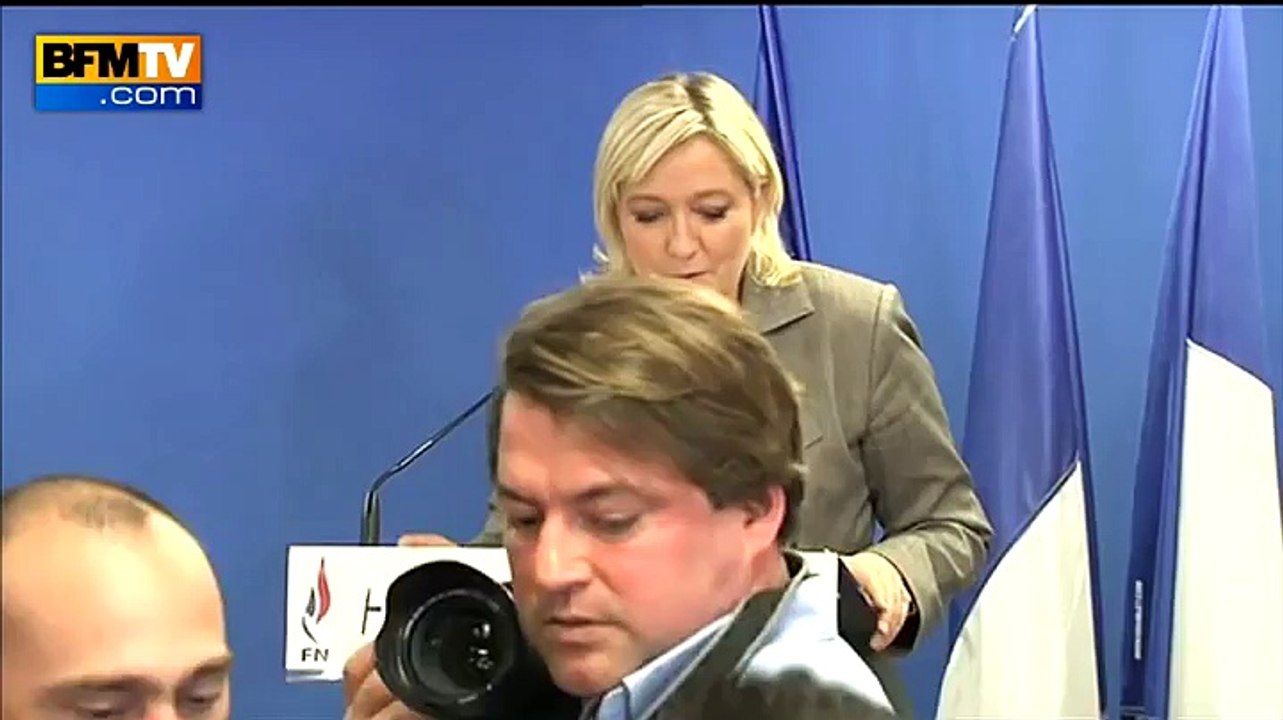 Valls est "un petit politicien médiocre", selon Marine Le Pen