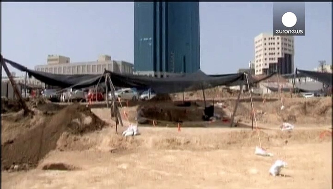 Israel: wichtiger ausgrabungsfund in tel aviv