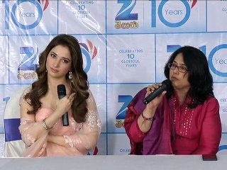 Tamanna Brand Ambassador for ZEE Telugu Press Meet