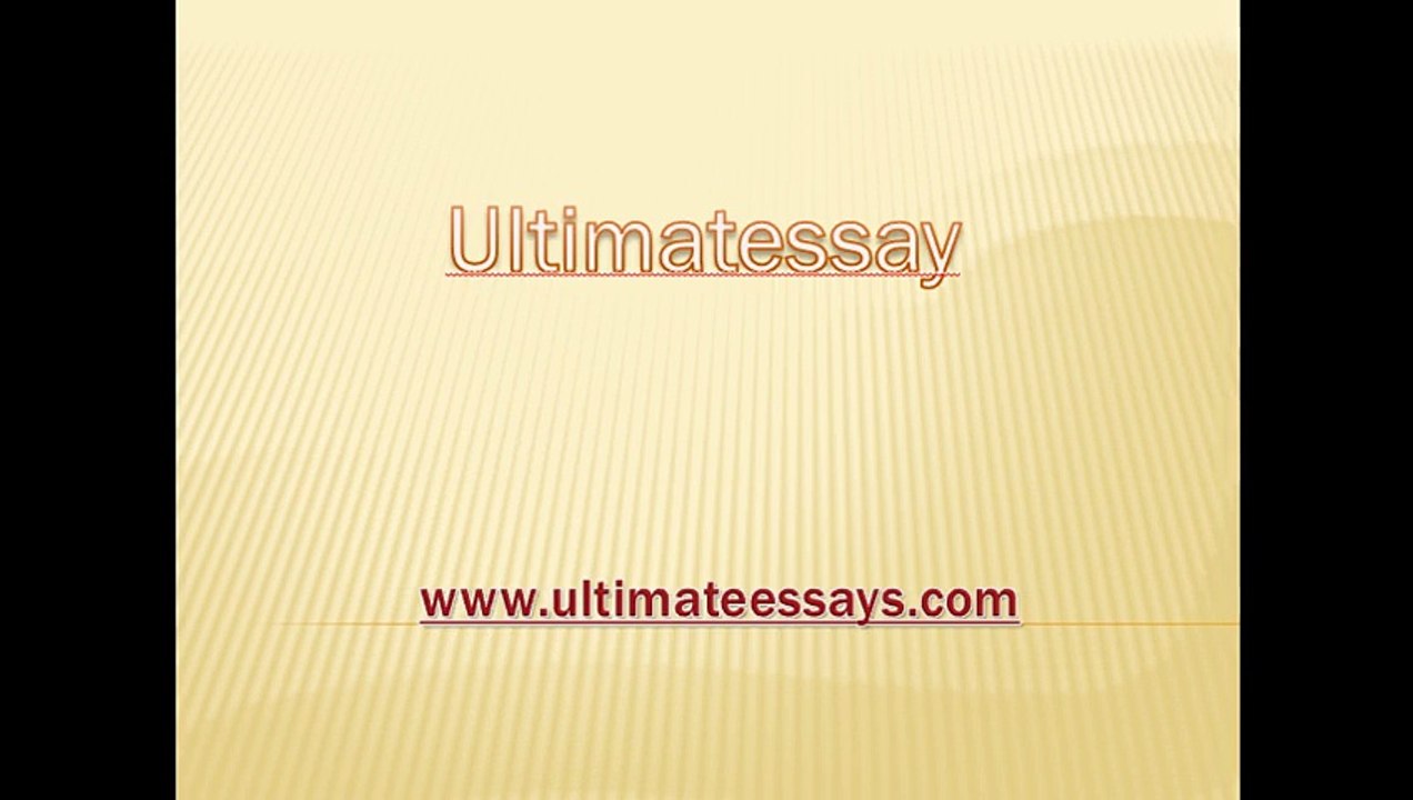 Ultimatessay