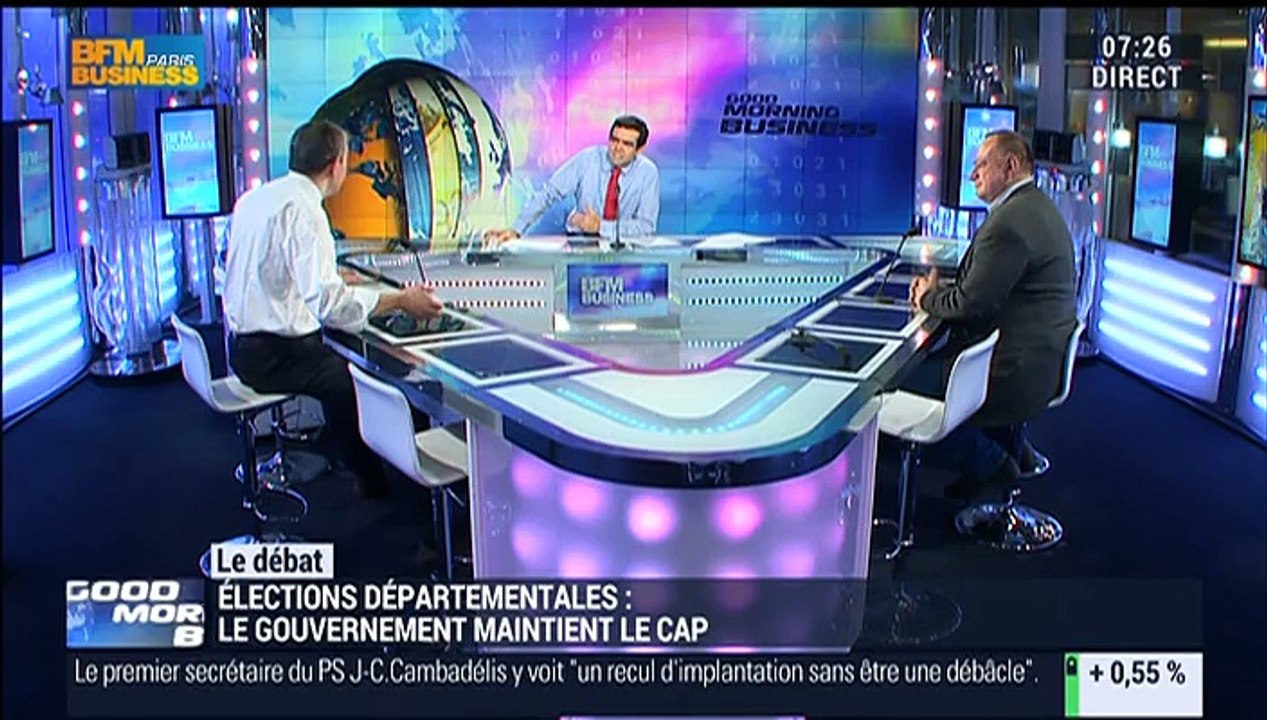 Nicolas Doze: élections départementales: la partie gauche a connu une grande défaite - 30/03