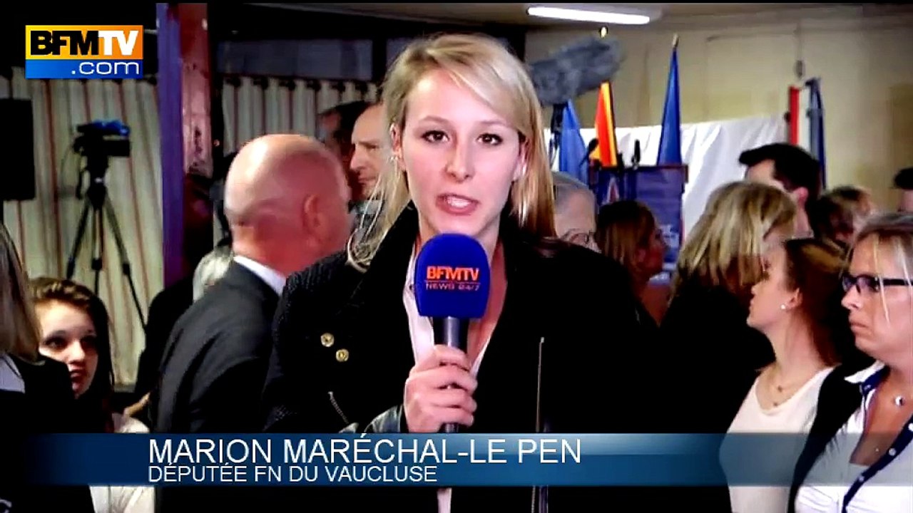 Elections départementales: "une forme de déception", estime Marion Maréchal-Le Pen