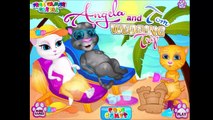 My Talking Tom Cat and Angela | Disney Baby Games Toys & Songs