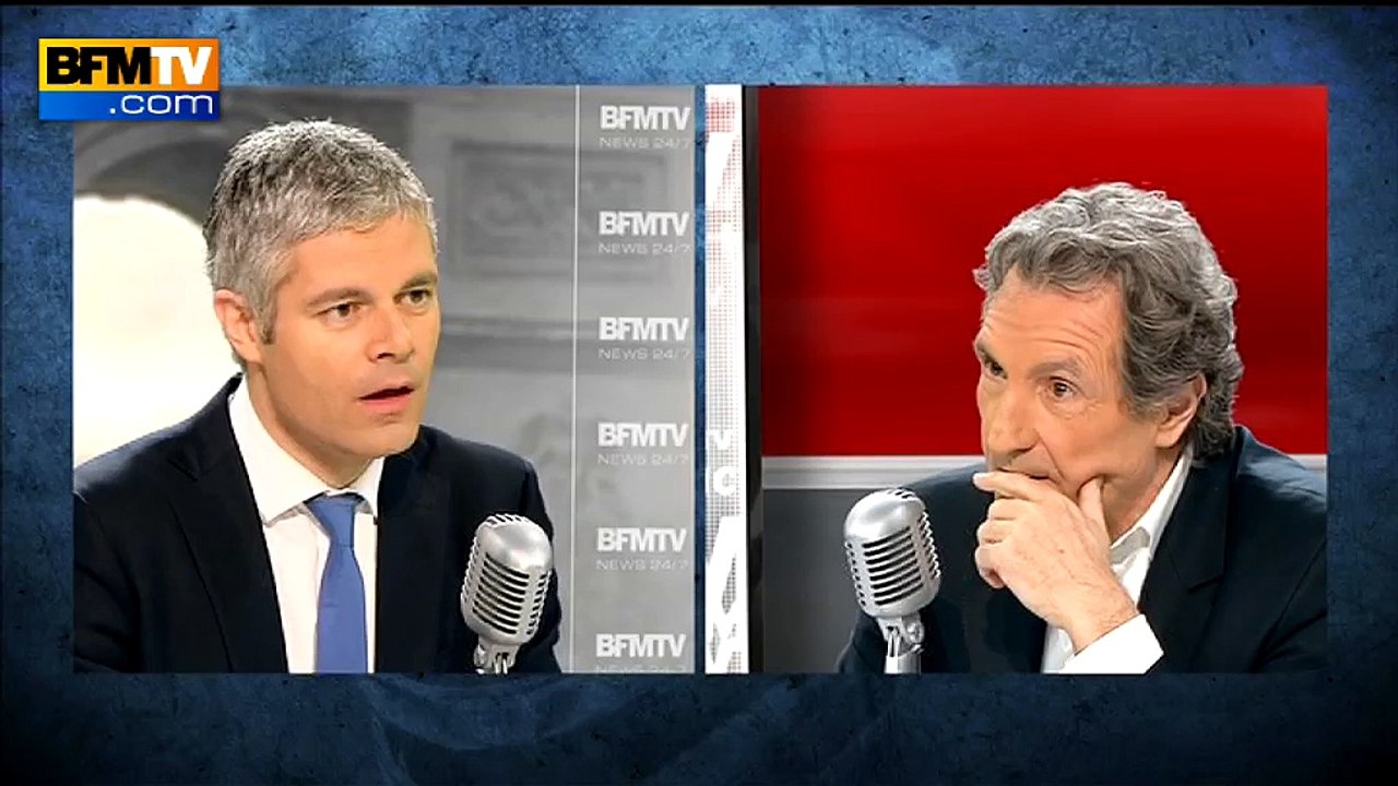 Manuel Valls "a massacré les Français en termes d'impôts", estime Laurent Wauquiez