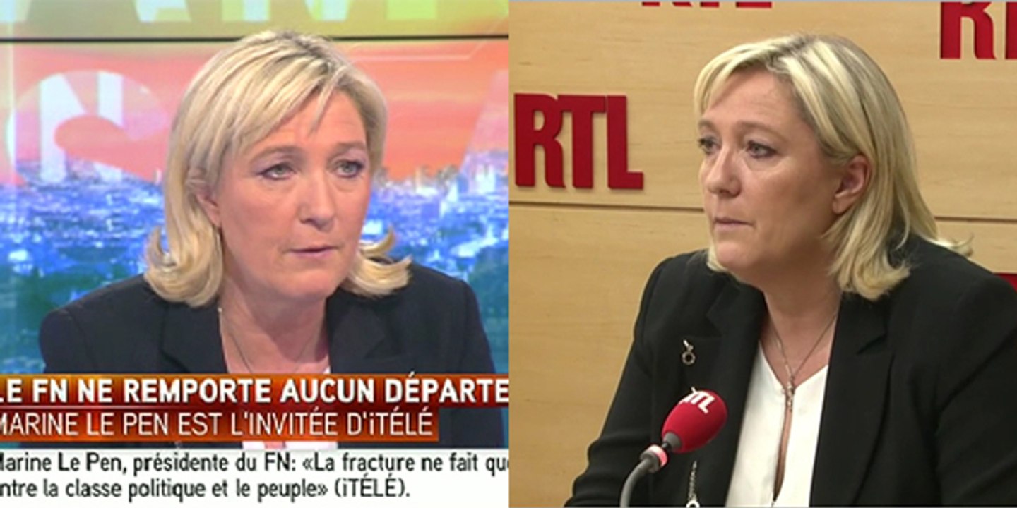 Départementales : Le Pen dénonce les "magouilles" de "l'UMPS" et se tourne déjà vers les régionales
