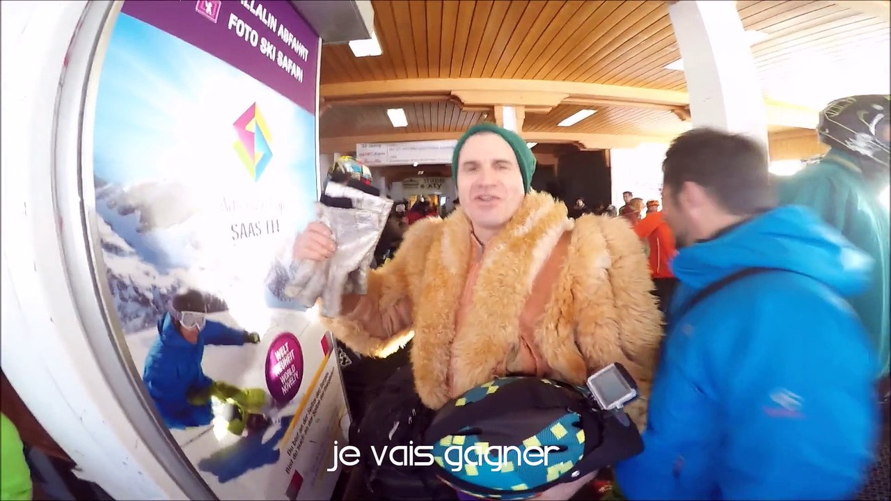 Vtt sur neige : le Glacier Bike Downhill 2015