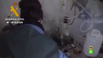 Así desmanteló la Guardia Civil el laboratorio de droga del profesor Marcial Sánchez